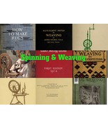 Spinning &amp; Weaving 164 Vintage Books PDF Download Hand loom, Spinning Je... - $2.99