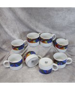 Sakura Sunset Mountain Cups Lot of 8 - $49.55 CAD