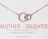 Mothers Day Gifts for Mom, Mother Daughter Gift - Interlocking Circle Ne... - $43.78