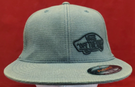 Mens Vans Of The Wall Baseball Hat Cap Gray Flex Fit S/M - £15.53 GBP
