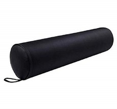 Bolster Leather Cover Yoga Cushion Pillow Roll Neck Soft Case Cushions B... - $742.01 MXN+
