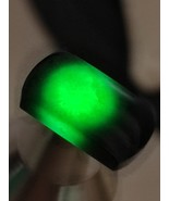 Ice Black Natural Burma Jadeite Jade Saddle Ring Stone # 4.85 carat # - €590,53 EUR