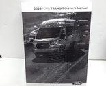2023 Ford Transit Owners Manual [Paperback] Auto Manuals - $88.19