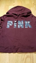 Victoria Secret Pink Women&#39;s Pull Over Hoodie Size XS REALLY NICE Hooded - £9.47 GBP