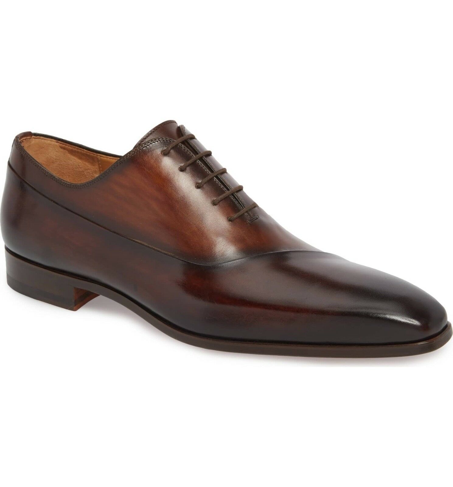 Whole cut Derby shoes for men Handmade Genuine leather stylish mens shoes