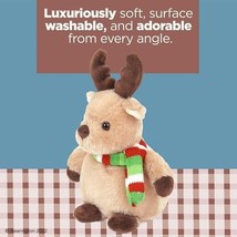 Bearington Bucky Holiday Plush Stuffed Animal Reindeer 7&quot; - £11.87 GBP