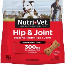 Nutri-Vet Hip and Joint Biscuits for Dogs Extra Strength 18 lb (3 x 6 lb) Nutri- - £108.44 GBP
