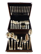 Queen Christina by Frigast Sterling Silver Flatware Set Service 93 Pcs Modern - £6,928.58 GBP