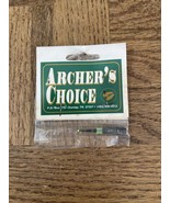 Archers Choice Fiber Wrap Pin Square Base Green - $1,599.21 MXN