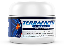 TERRAFREEZE™ 2oz Extra Strength Pain Relief Cream with Arnica and Emu Oil - £15.88 GBP+