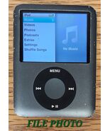 Apple iPod Nano 3rd Gen - 8GB - Black - 2" Screen - A1236 - $59.40