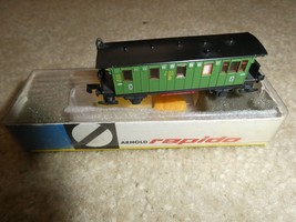 Vintage N Scale Arnold Kassel 0304 Passenger Car in Box - £14.75 GBP