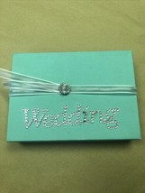 Rhinestone Jewels Title WEDDING Words Stickers Scrapbook Crafts Invitati... - $3.95