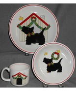 Studio Nova MERRY TERRIER PATTERN Christmas - Holiday THREE PIECE CHILD&#39;... - $564.31 MXN