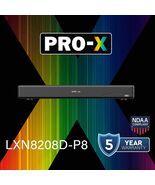 LXN8208D-P8 Pro-X 8CH IP Up to 16MP Human and Vehicle Detection 8 PoE ND... - $419.65