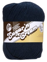 Spinrite Lily Sugar&#39;n Cream Yarn, Solids Super Siz - £13.61 GBP