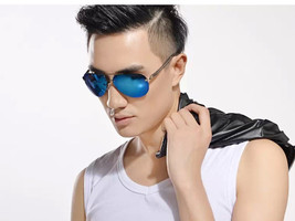 2019 Men&#39;s Polarized Sunglasses Metal Alloy 100% UV400 Protection Pilot Style  - £27.64 GBP