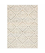 8&#39; X 11&#39; Grey Pink And Sage Geometric Power Loom Stain Resistant Area Rug - $868.18