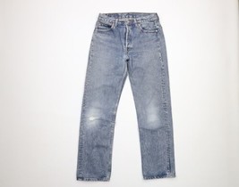 Vintage 80s Levis 501xx Mens 30x30 Distressed Button Fly Original Fit Jeans USA - £127.65 GBP