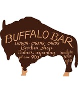 Buffalo Bar  Laser Cut Metal Sign - €60,75 EUR