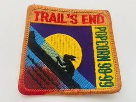 Advertising Patch Logo Emblem vtg patches sew on Trails End Popcorn 1998... - £13.98 GBP