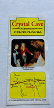 Crystal Cave Kutztown PA vintage brochure pamphlet - £15.49 GBP