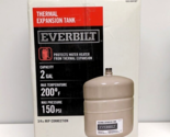 Everbilt 2 GAL Thermal Expansion Tank  200° Max Temp. 3/4 in. MIP Connec... - £31.16 GBP