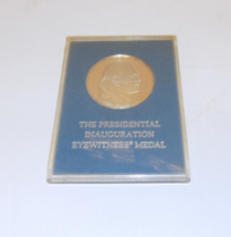 Presidential Inauguration Eyewitness Proof Medal Gerald Ford Sterling Silver - £38.52 GBP