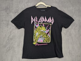 Def Leppard Graphic Shirt Women Large Pyromania Studio Album Rock Band Music - $9.49