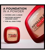 NEW L&#39;Oreal Infallible 24H Fresh Wear Foundation In A Powder, You Choose - $15.31 CAD
