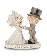 Precious Moments Happily Ever After with You Wedding Couple Porcelain Fi... - £71.72 GBP