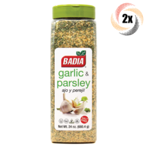 2x Pints Badia Garlic &amp; Parsley Seasoning | 24oz | Gluten Free! | Ajo y Perejil - £28.82 GBP