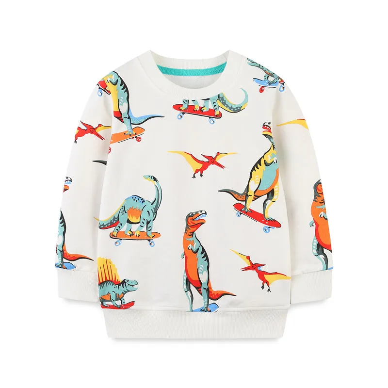 Jumping Meters  New Arrival Autumn Winter Children&#39;s Sweatshirts With s Print Co - £77.76 GBP
