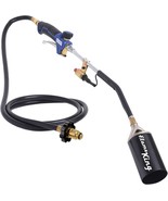 Blue/Black Flame King Ysn340K Propane Torch Kit With Heavy Duty Weed Bur... - $1,205.37 MXN