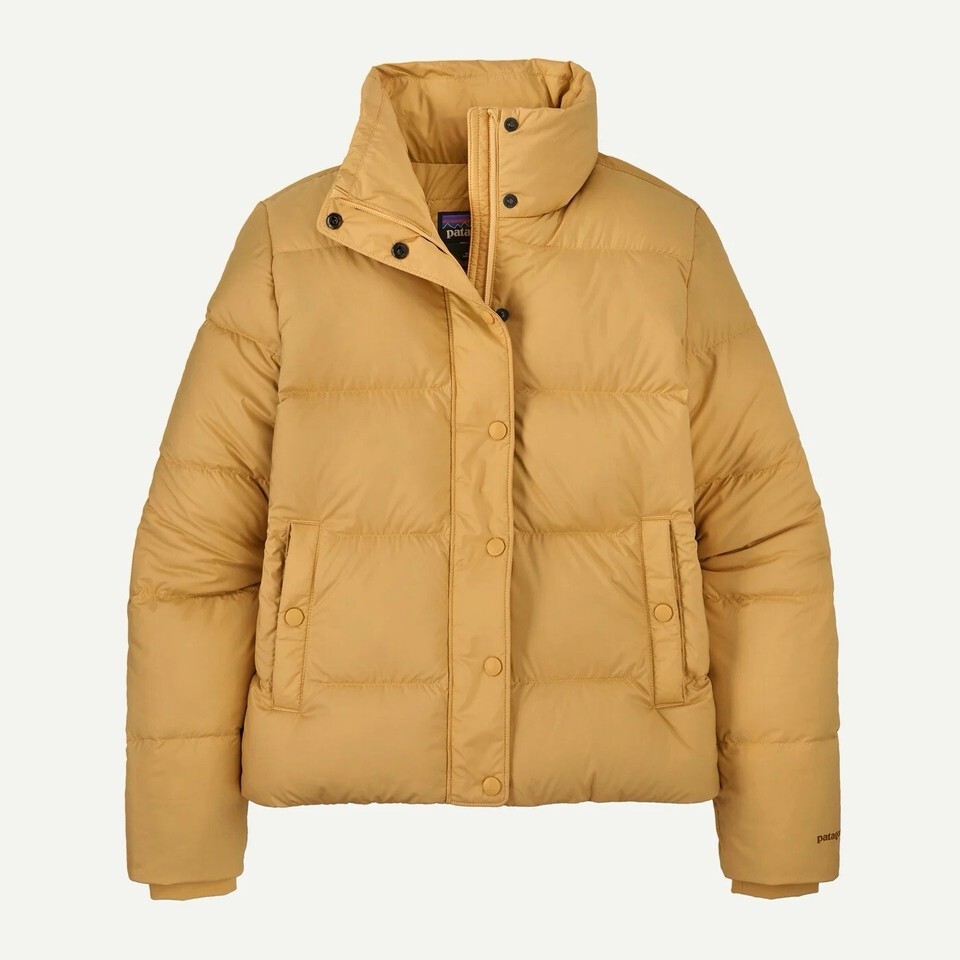Patagonia Silent Down Jacket 700-fill Beeswax Tan 27935-BWX Women’s Size... - $199.99