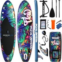 SereneLife SLSUPB636 Rising Flow Paddleboard with Waterproof Mobile Phon... - $2,962.70 MXN