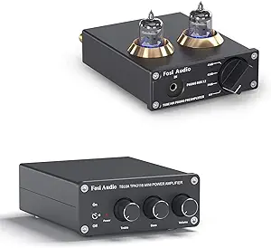 Tb10A 2 Channel Stereo Audio Class D Amplifier Receiver And Box X2 Phono... - $246.99