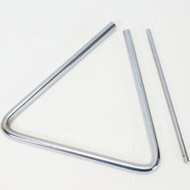 Metal Percussion Triangle 5&quot; Idiophone Instrument w/Stick - $148.41 MXN