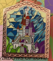 Disney Beauty &amp; the Beast Windows of Love Mystery Collection Castle pin - £20.24 GBP