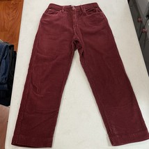Vintage Y2K Arizona Corduroy Pants Juniors Womens 7 Dark Red Baggy Skate... - €16,11 EUR