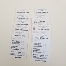 10 San Antonio Player Cards Avalon Hill/ SI STATIS PRO NBA BASKETBALL  1978 - $11.88
