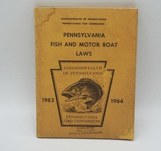 Pennsylvania Fish Commission License Boating Regulations Laws Booklet 19... - $14.84