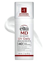 EltaMD UV Daily Broad-Spectrum  SPF 40 Face Sunscreen Moisturizer NEW Exp 7/26 - £22.19 GBP