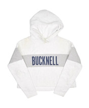 Bucknell University Champion Reverse Weave Cropped Hoodie Womens M Sweat... - £18.71 GBP