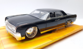 Giant Black 64 Lincoln Continental dropotaro 1:24 Diecast - £21.06 GBP