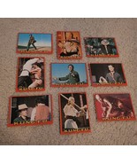 Lot 9 1973 Topps KUNG FU assorted trading cards DAVID CARRADINE fair-good - $377.62 MXN