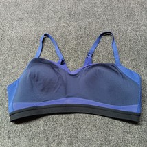 Brooks Running Sports Bra Women XL Blue Wireless Strappy - $14.15
