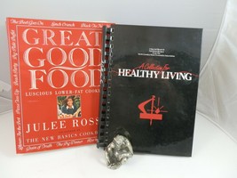 Two cookbooks - Healthy Living (nutritious) &amp; Great Good Food (low fat) ... - £14.65 GBP