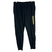 Nike Black Gold Just Do It Jogger Sweatpants Mens Small Athletic Casual ... - $453.31 MXN