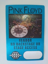 Pink Floyd Backstage Pass Momentary Lapse of Reason Tour 1987 Prog Rock Blue - £15.37 GBP